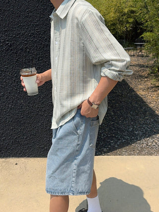 Bird Multi-Stripe Shirt