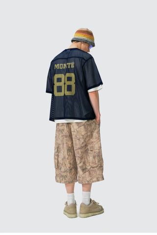 [Monterest] Mesh Jersey Short Sleeve Tee