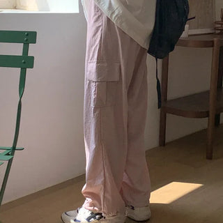 Cargo elastic pants