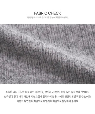 Clean Ribbed Hooded Off Knitwear - 4 colors