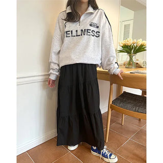 Long canter skirt