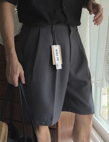 Mood Slacks Half Pants (2 colors, M~L)