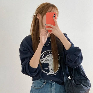Printed sweatshirt