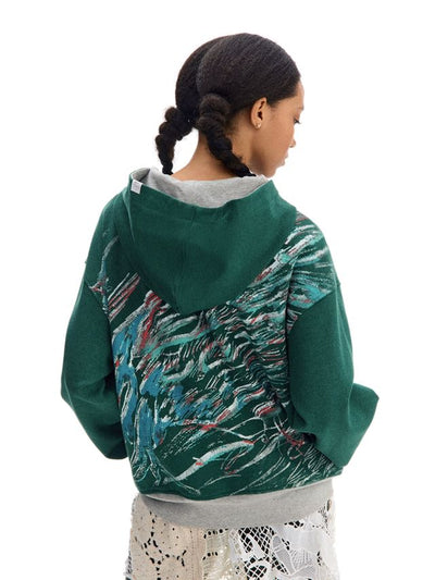 CONP Tai Chi Double-Sided Hood Zip-up