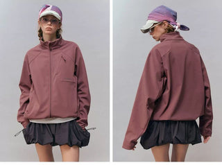 [Monterest] Fleece-Lined Water-Resistant Softshell Jacket