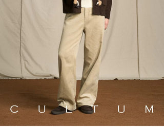 [CULTUM] Merino Wool Ivy Style Toggle Cardigan