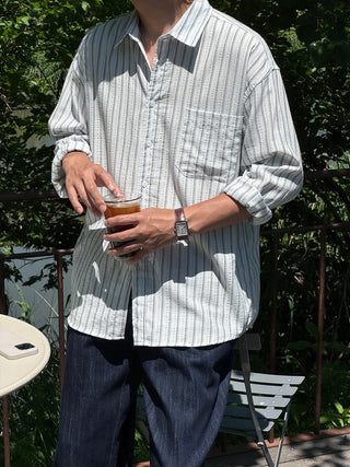 Renault Pinstripe Shirt