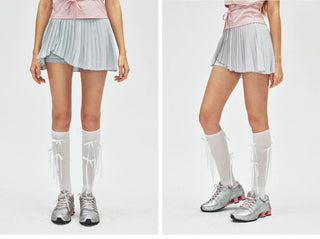 [Monterest] Asymmetric Pleated Tennis Skirt