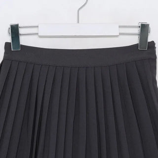 Pleated mini skirt