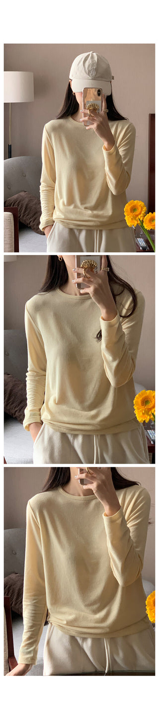Cashmere round neck cardigan, 6 colors