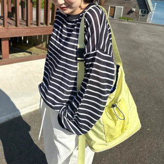 Nylon Cross & Shoulder Bag