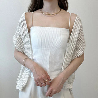 basic ribbed cap sleeveless