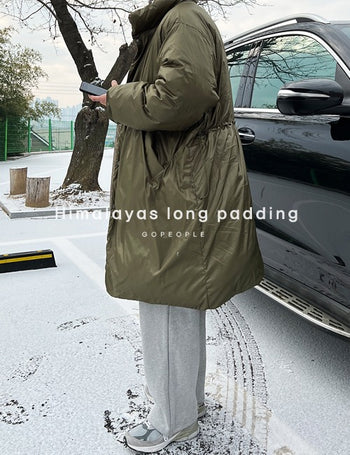 Himalaya Down Long Padded Jacket (2 colors)