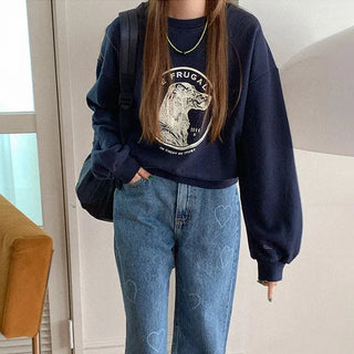 Printed sweatshirt