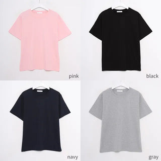 simple fit round tee