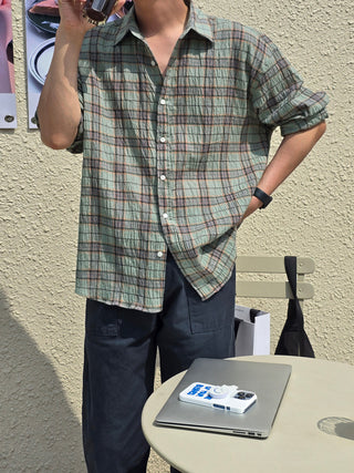 Pudding Multi Check Shirt