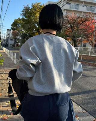 Piping sweatshirt