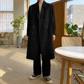 Men's Wool Double Coat (3 colors)