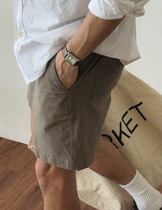 Life-changing Cotton Elastic Shorts (5 colors, M~2XL)