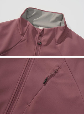 [Monterest] Fleece-Lined Water-Resistant Softshell Jacket