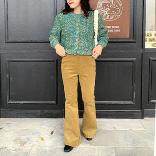Mixed cardigan