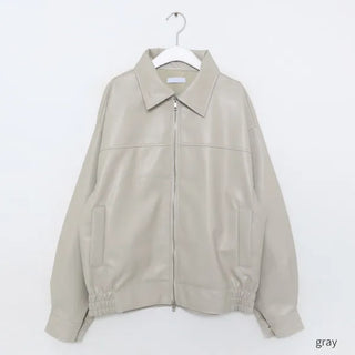 Faux leather jacket
