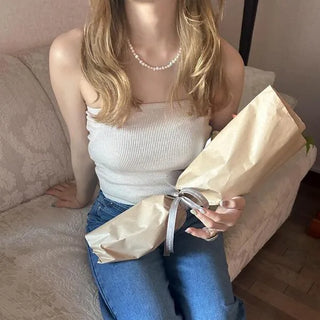 Knit tank top