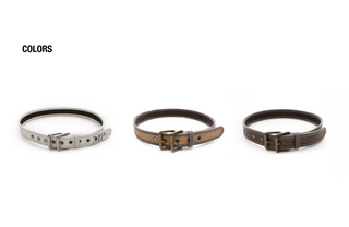 [MASONPRINCE] Woven Raffia Paper Leather Belt