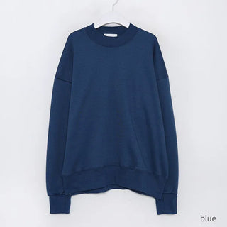 Half-neck warmer sweatshirt