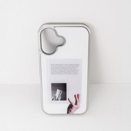 (MagSafe)Silver Bumper Case_Peace and Calm