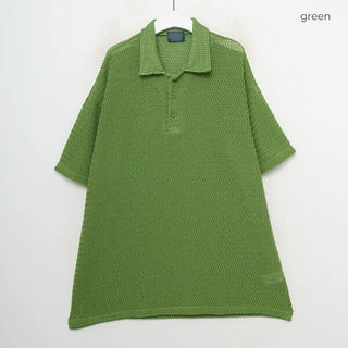 Modern casual mesh knit