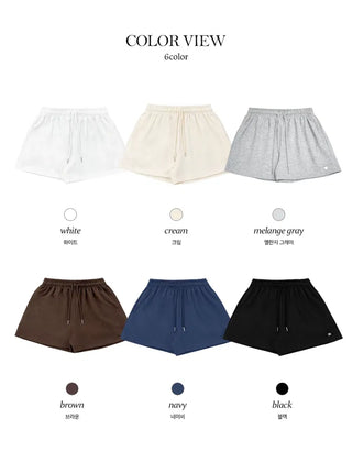 High-density cotton shorts with a hip-saving fit - 6 colors