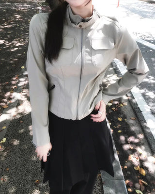 vintage slim jacket