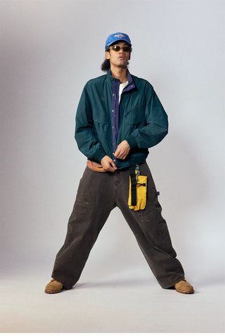[Monterest] Distressed Washed Cotton Work Pants