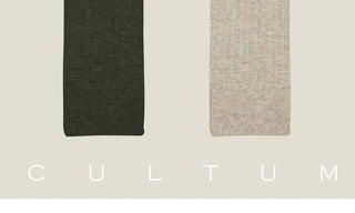 [CULTUM] Striped Mercerized Cotton Business Crew Socks