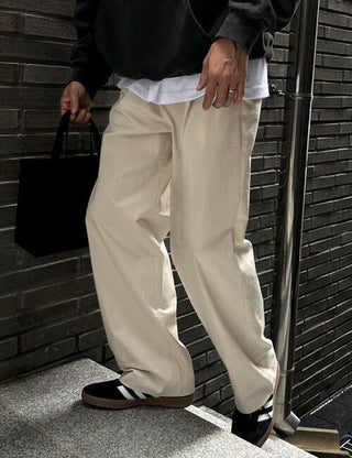 Beta CN Wide Elastic Waist Pants (5 colors)