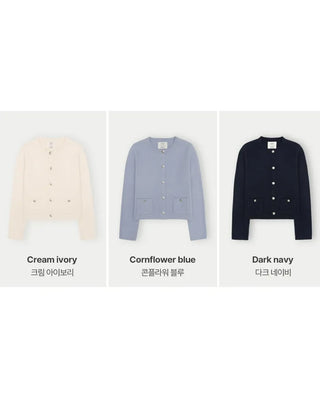 Tweed cardigan