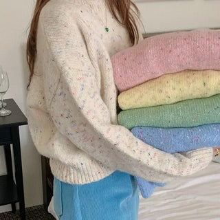 Color-gradation knit