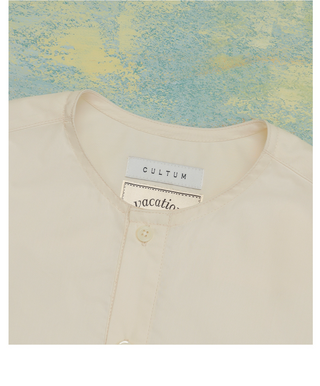 [CULTUM] Half Placket Shirt