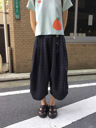 Checked shorts