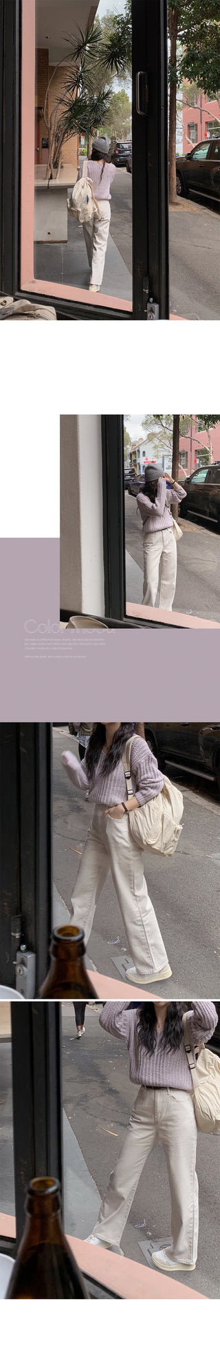 (basic/long) Denim Pants - 4 sizes