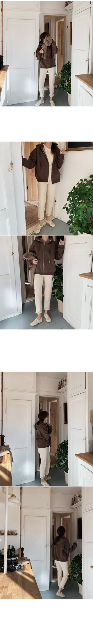 Cotton pants (with fleece lining) - 2 colors