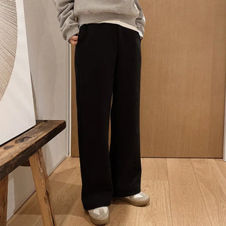 (basic/long) Fleece-lined training pants - 2 colors