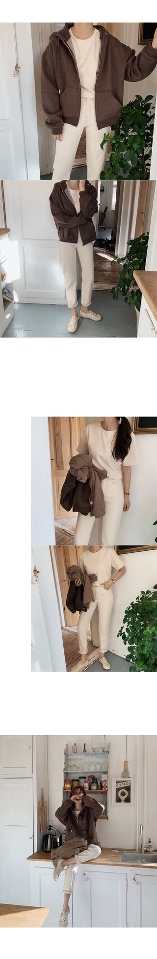 Cotton pants (with fleece lining) - 2 colors