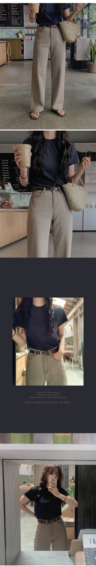 Women's plain cotton t-shirts, 7 colors
