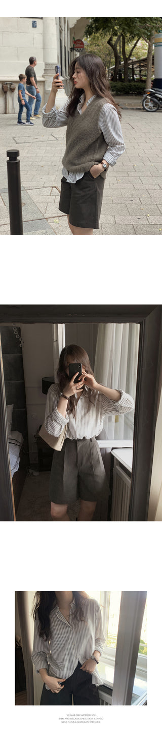 Winter Peach Fleece-Lined Half Pants - 3 Sizes