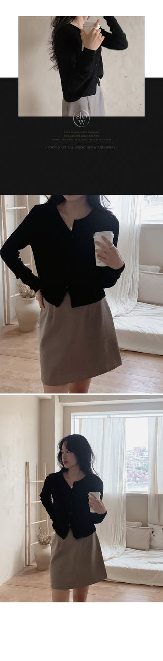 Soft Rib Cardigan - 5 Colors