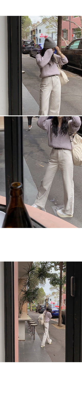 (basic/long) Denim Pants - 4 sizes