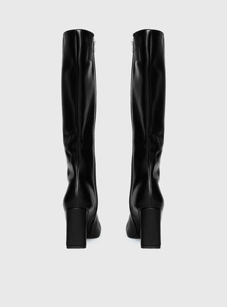 Sawyer Knee High Boots Black