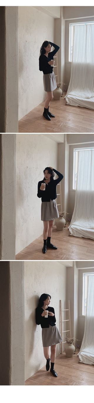 Soft Rib Cardigan - 5 Colors